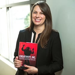 Taryn Elliott, marketing director at Lushin, Inc, on the book Creativity Inc