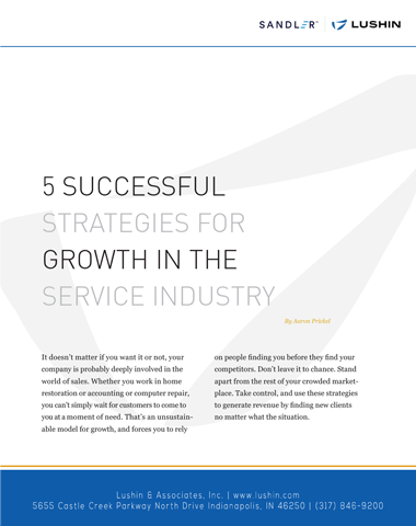 5 successful strategies forgrowth in the service industry