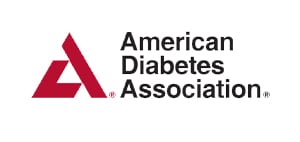 American Diabetes Association logo.