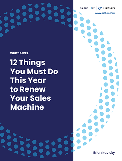 12 things you must do this year to renew your sales machine