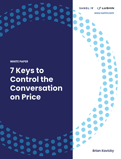 7 keys to controlling price conversations